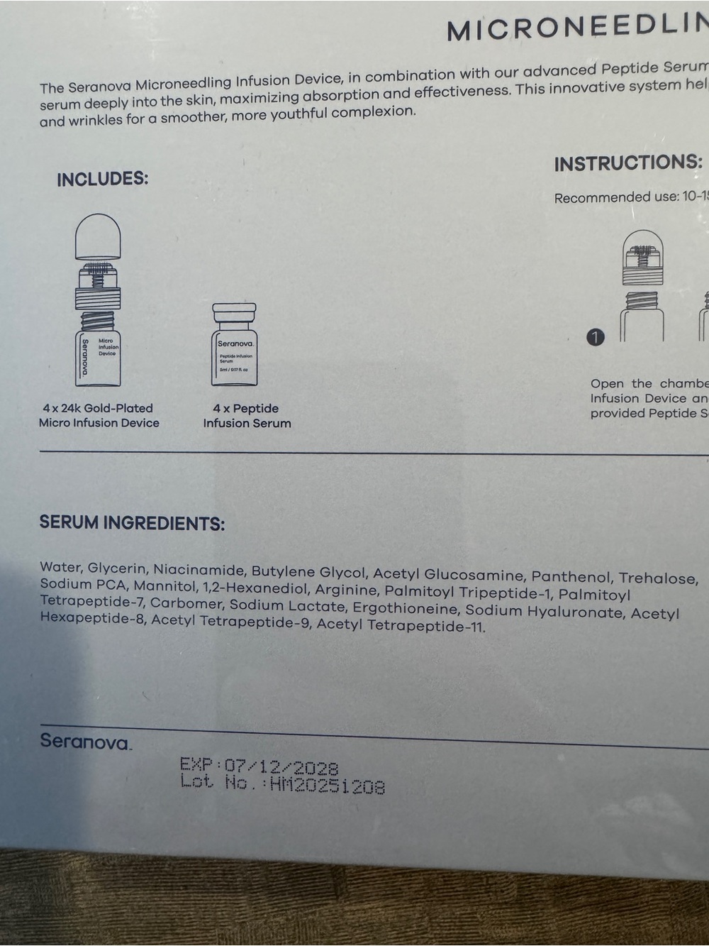 Seranova Micro-needling Infusion Kit